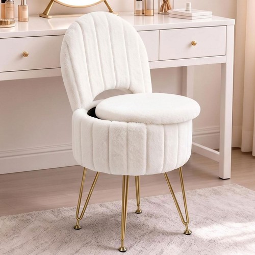 Vanity stool chair with - vanity,