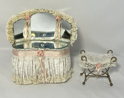 Vtg dollhouse artisan ooak - dollhouse,