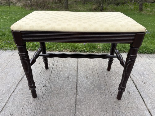 Antique vintage mahogany piano - antique,